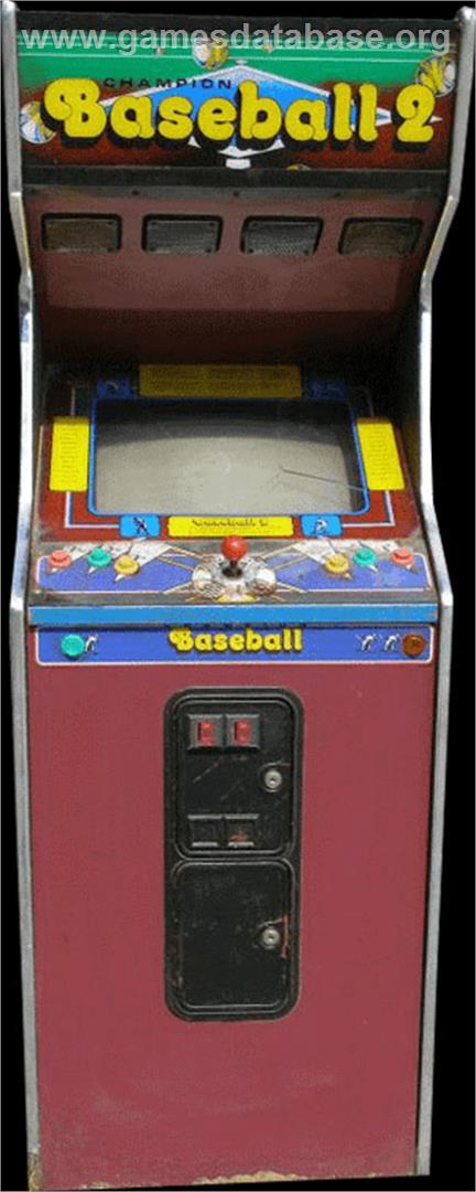 Champion Baseball II - Arcade - Artwork - Cabinet