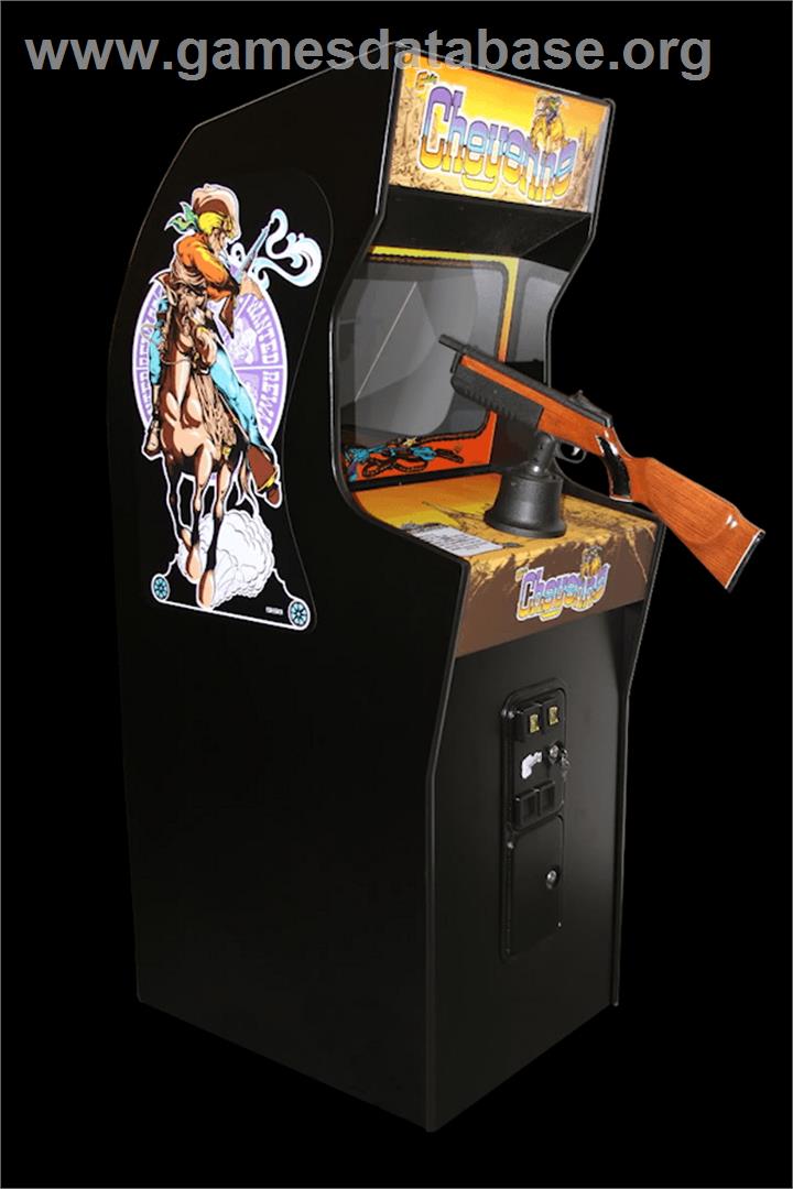 Cheyenne - Arcade - Artwork - Cabinet