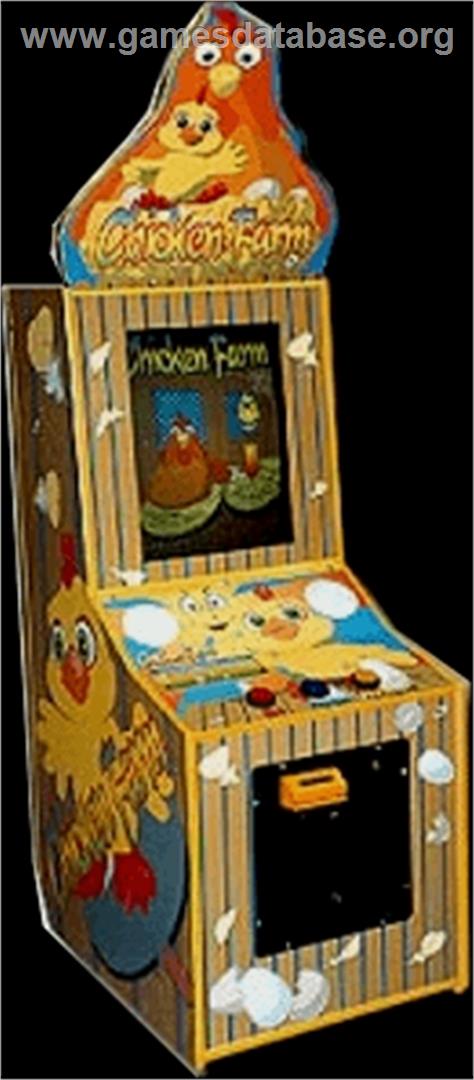 Chicken Farm - Arcade - Artwork - Cabinet