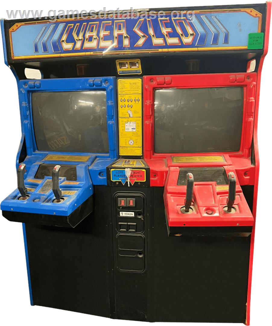 Cyber Sled - Arcade - Artwork - Cabinet