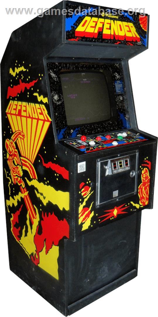 Defense Command - Arcade - Artwork - Cabinet