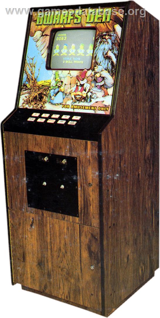 Dwarfs Den - Arcade - Artwork - Cabinet