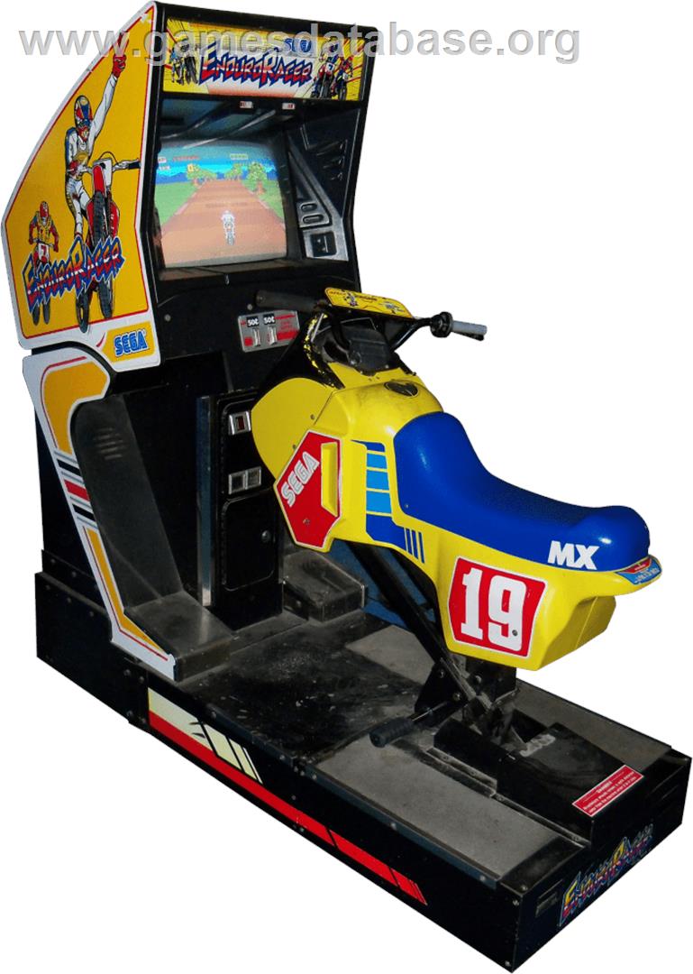 Enduro Racer - Arcade - Artwork - Cabinet