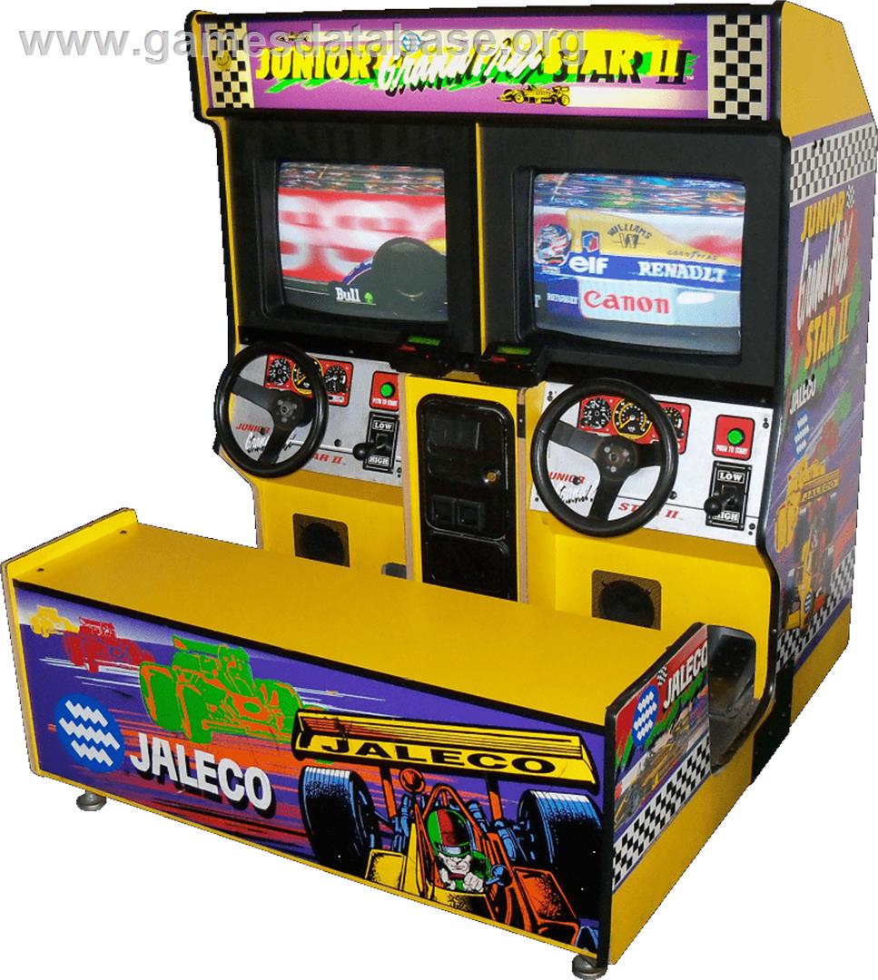 F-1 Grand Prix Star II - Arcade - Artwork - Cabinet