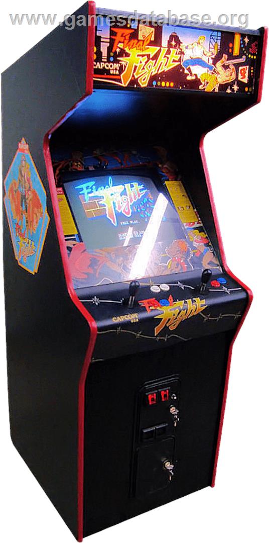 Final Fight - Arcade - Artwork - Cabinet