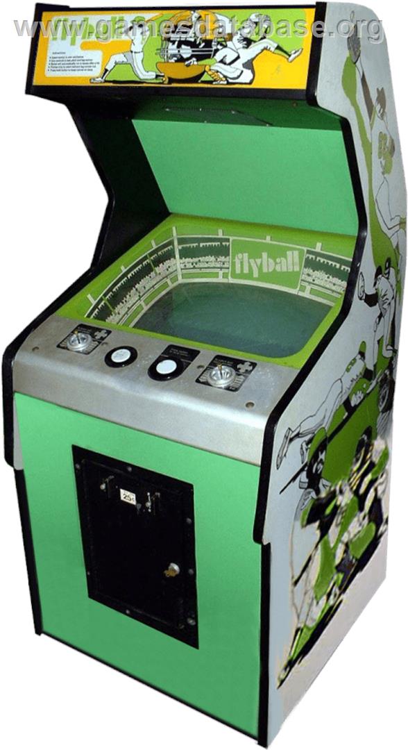 Flyball - Arcade - Artwork - Cabinet