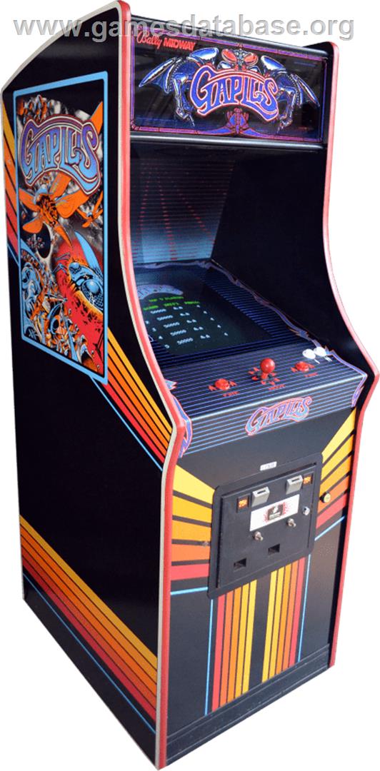 Galaga 3 - Arcade - Artwork - Cabinet