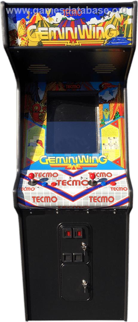 Gemini Wing - Arcade - Artwork - Cabinet
