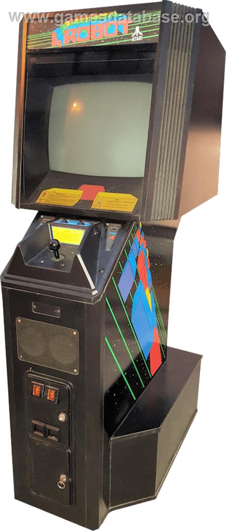 I, Robot - Arcade - Artwork - Cabinet