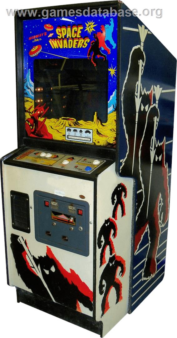 Invasion - Arcade - Artwork - Cabinet