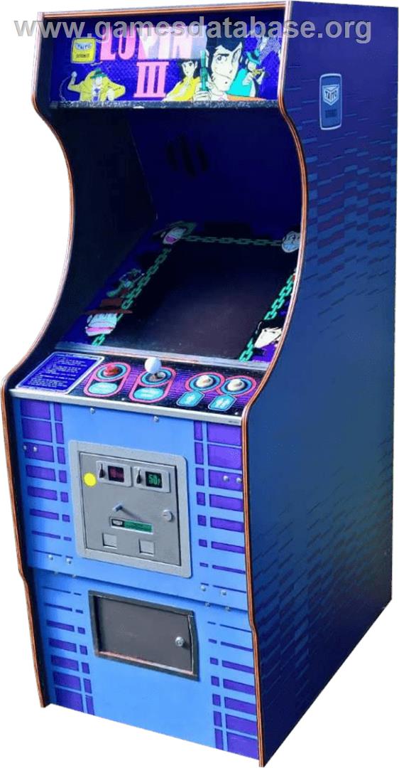 Lupin III - Arcade - Artwork - Cabinet