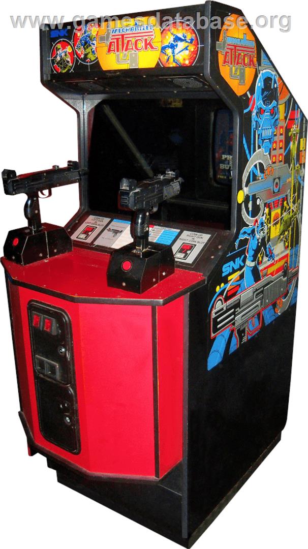 Mechanized Attack - Arcade - Artwork - Cabinet