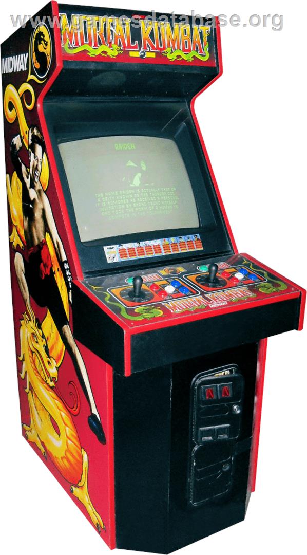 Mortal Kombat - Arcade - Artwork - Cabinet