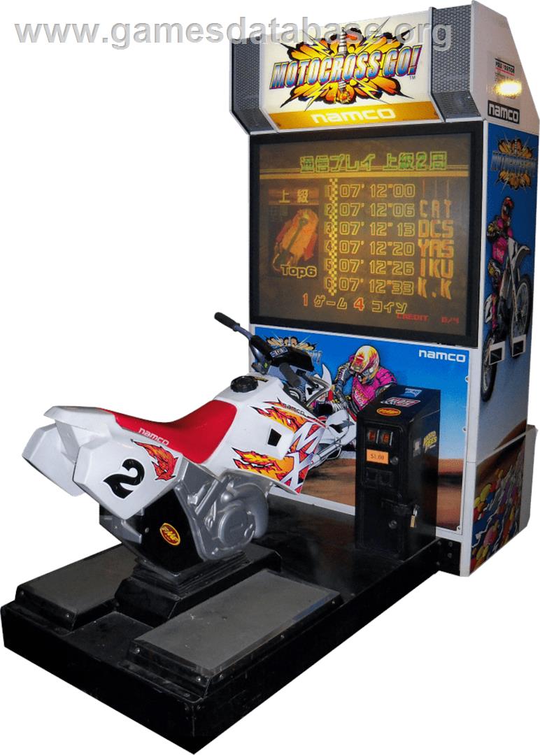 Motocross Go! - Arcade - Artwork - Cabinet
