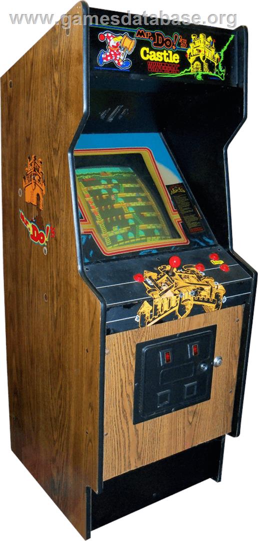 Mr. Do's Castle - Arcade - Artwork - Cabinet