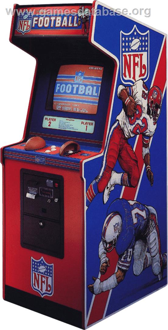 NFL Football - Arcade - Artwork - Cabinet