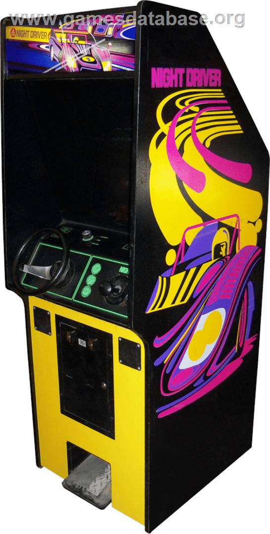 Night Driver - Arcade - Artwork - Cabinet