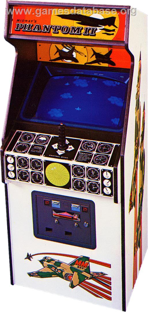 Phantom II - Arcade - Artwork - Cabinet