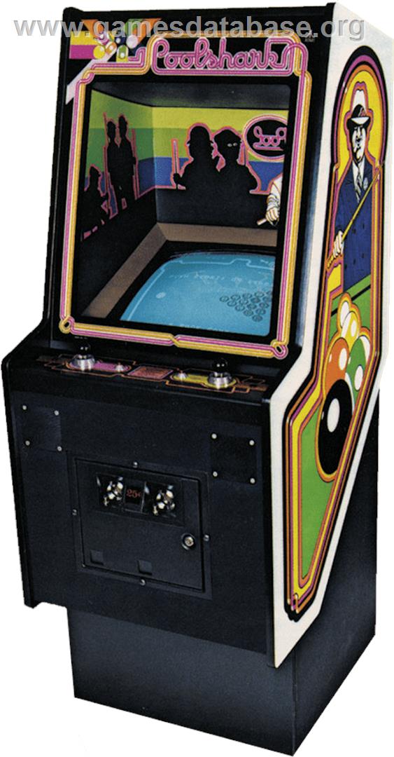 Poolshark - Arcade - Artwork - Cabinet