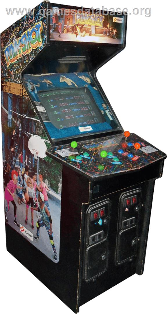 Punk Shot - Arcade - Artwork - Cabinet