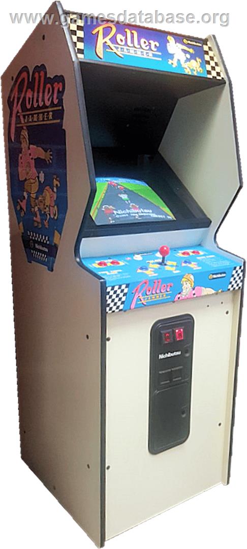 Rollergames - Arcade - Artwork - Cabinet