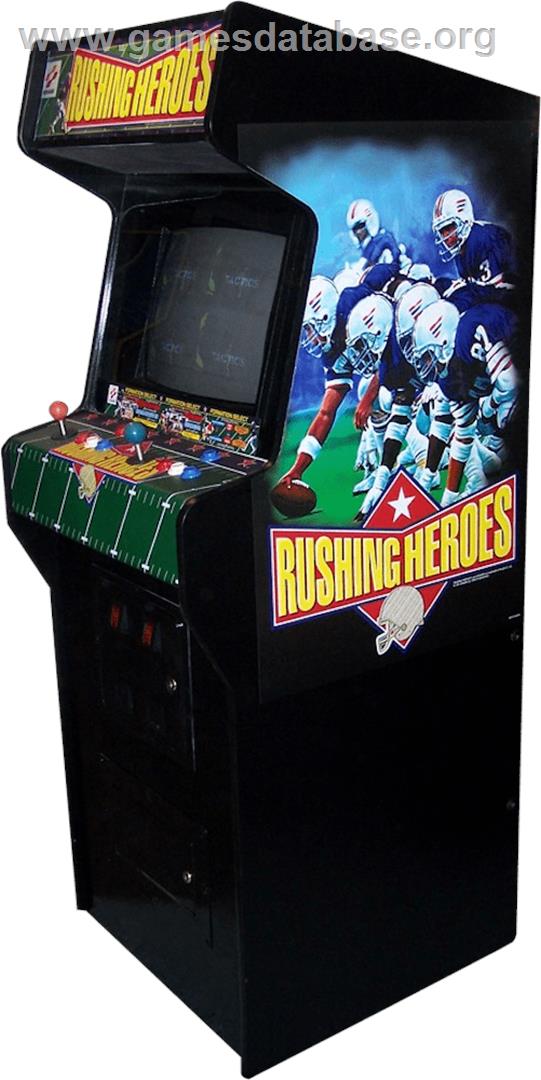 Rushing Heroes - Arcade - Artwork - Cabinet