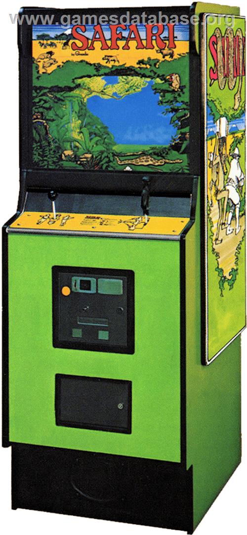 Safari - Arcade - Artwork - Cabinet