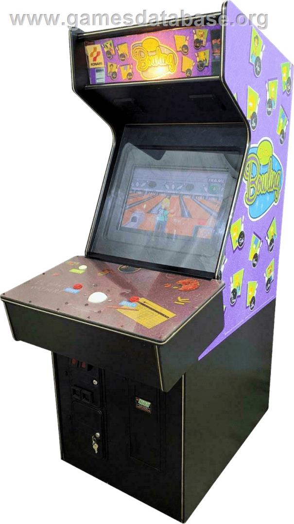 Simpsons Bowling - Arcade - Artwork - Cabinet