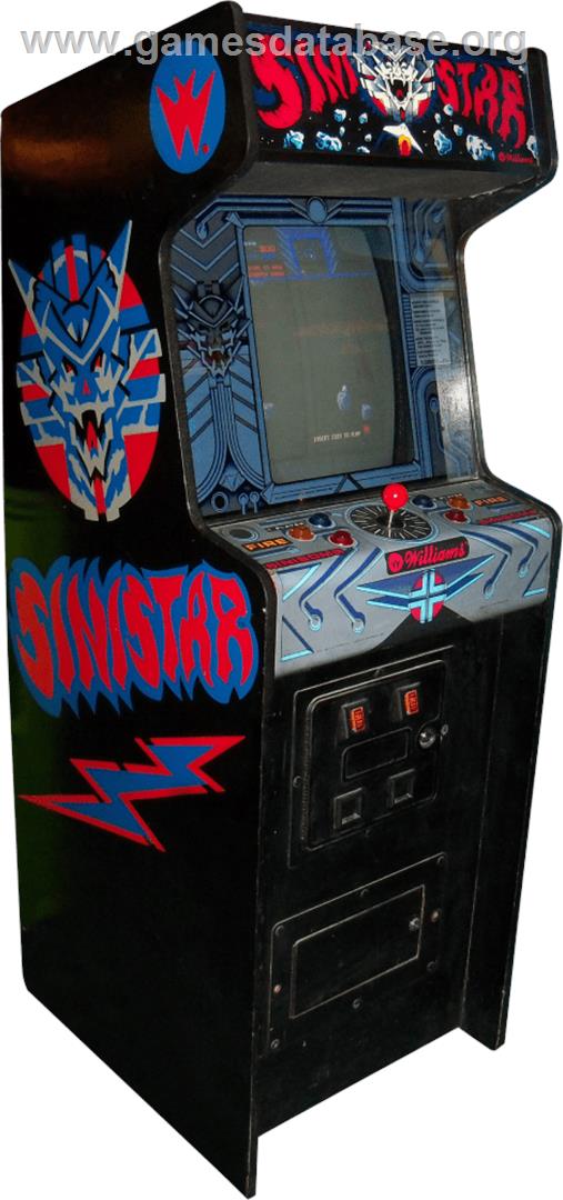 Sinistar - Arcade - Artwork - Cabinet