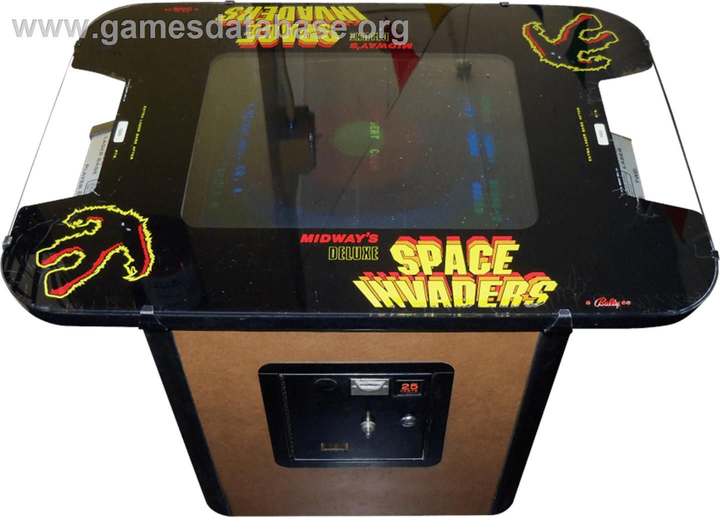 Space Invaders II - Arcade - Artwork - Cabinet