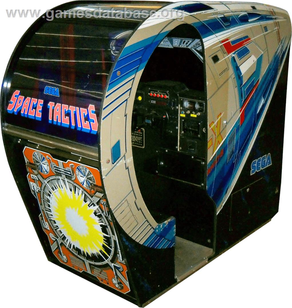 Space Tactics - Arcade - Artwork - Cabinet