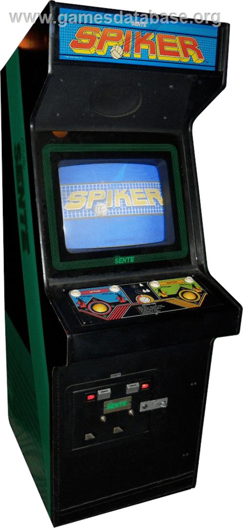 Spiker - Arcade - Artwork - Cabinet