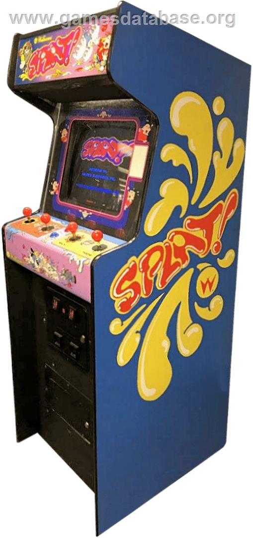 Splat! - Arcade - Artwork - Cabinet