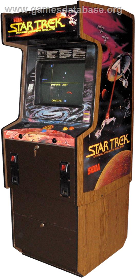 Star Trek - Arcade - Artwork - Cabinet