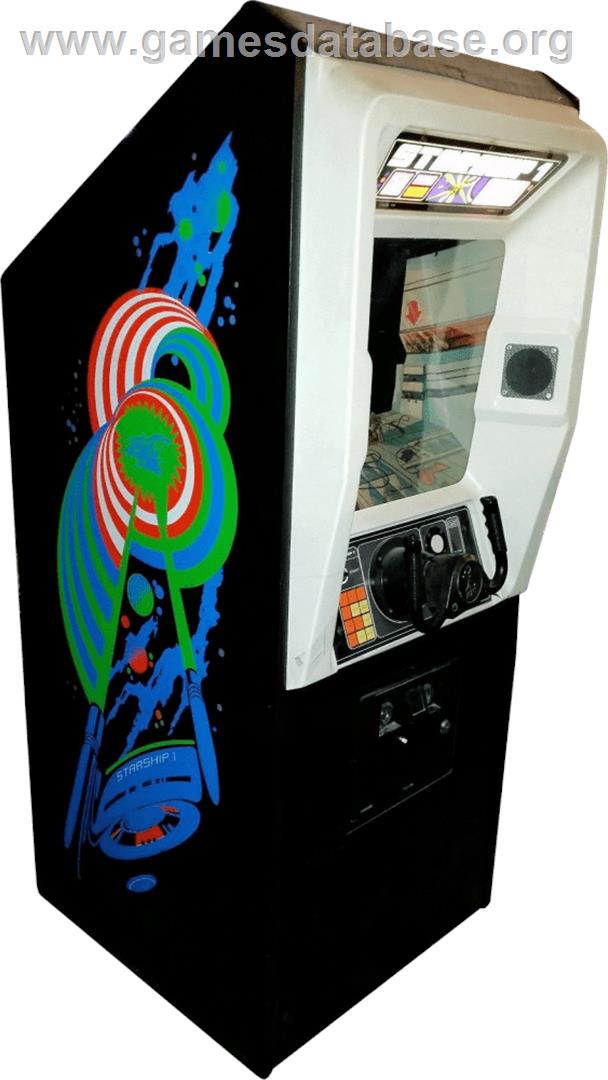 Starship 1 - Arcade - Artwork - Cabinet