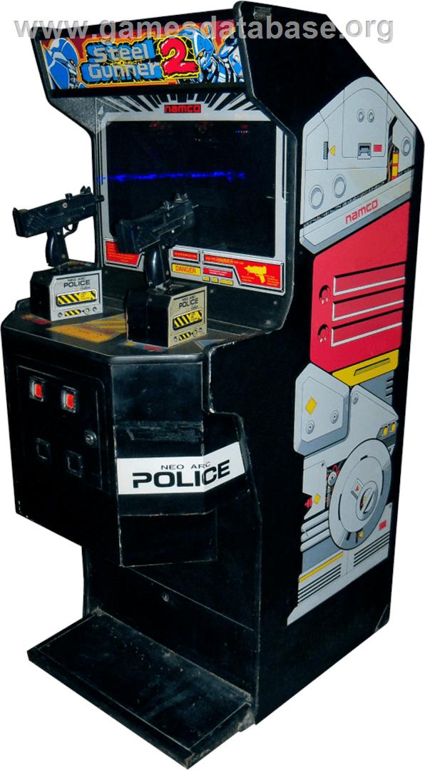 Steel Gunner 2 - Arcade - Artwork - Cabinet