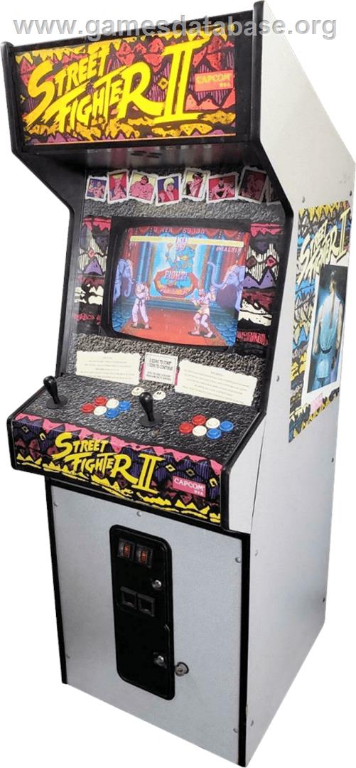 Street Fighter II: The World Warrior - Arcade - Artwork - Cabinet