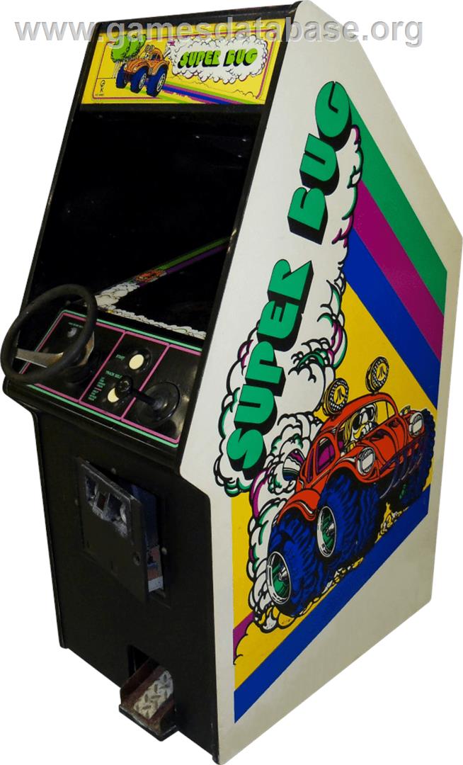 Super Bug - Arcade - Artwork - Cabinet