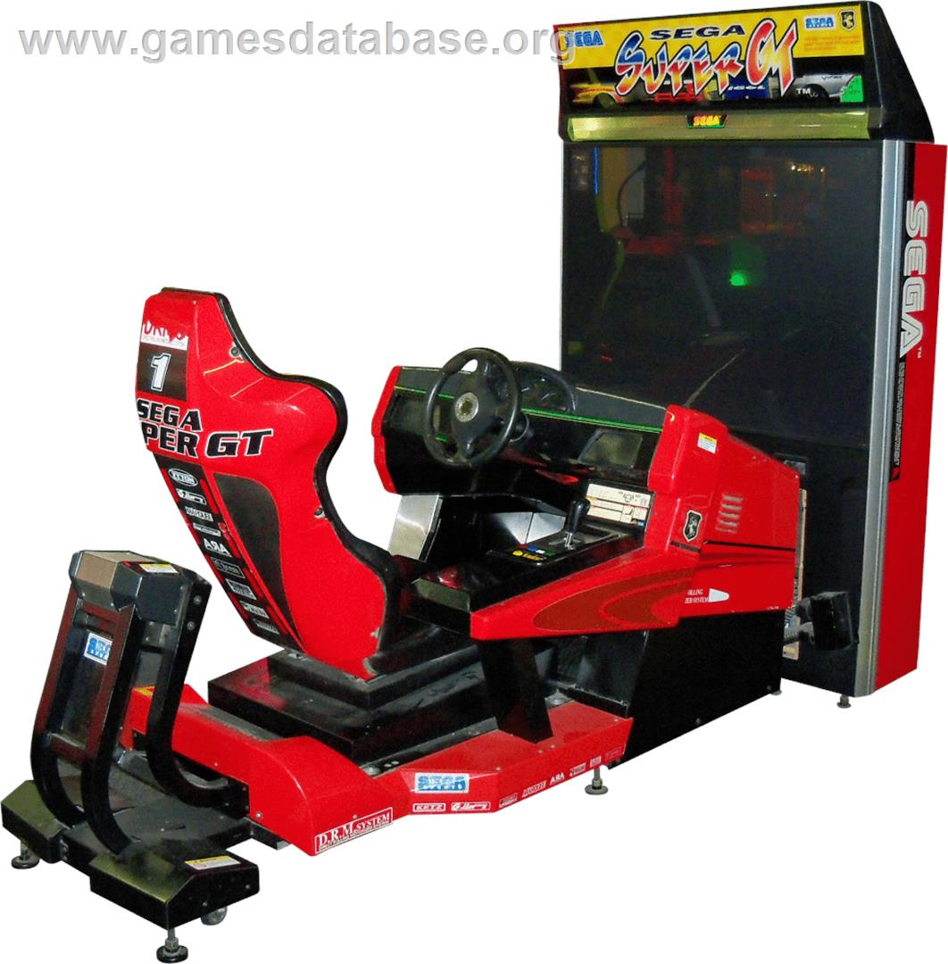 Super GT 24h - Arcade - Artwork - Cabinet