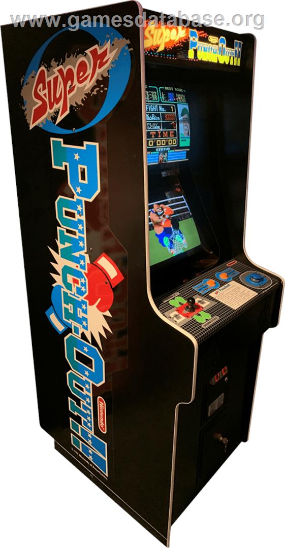 Super Punch-Out!! - Arcade - Artwork - Cabinet
