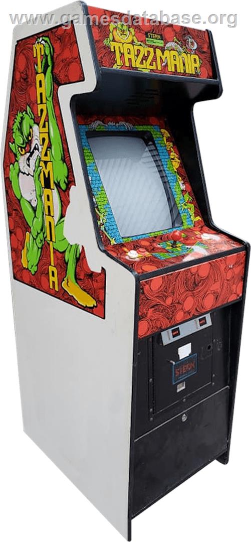 Tazz-Mania - Arcade - Artwork - Cabinet