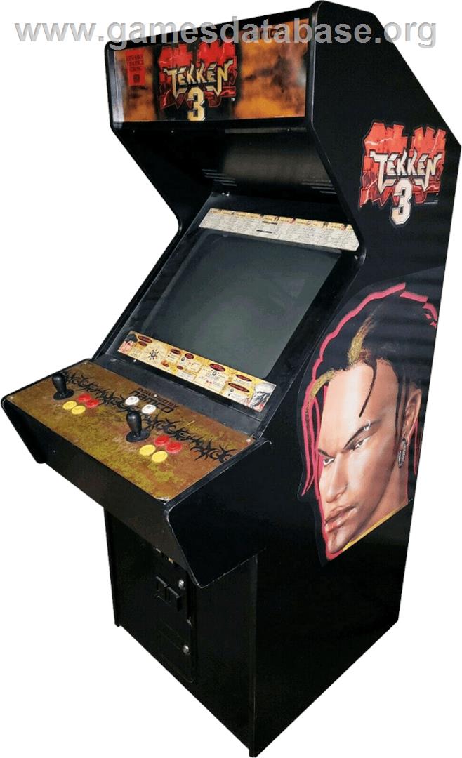 tekken 3 - arcade - artwork - cabinet