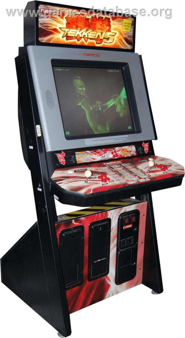 Tekken 5.1 - Arcade - Artwork - Cabinet