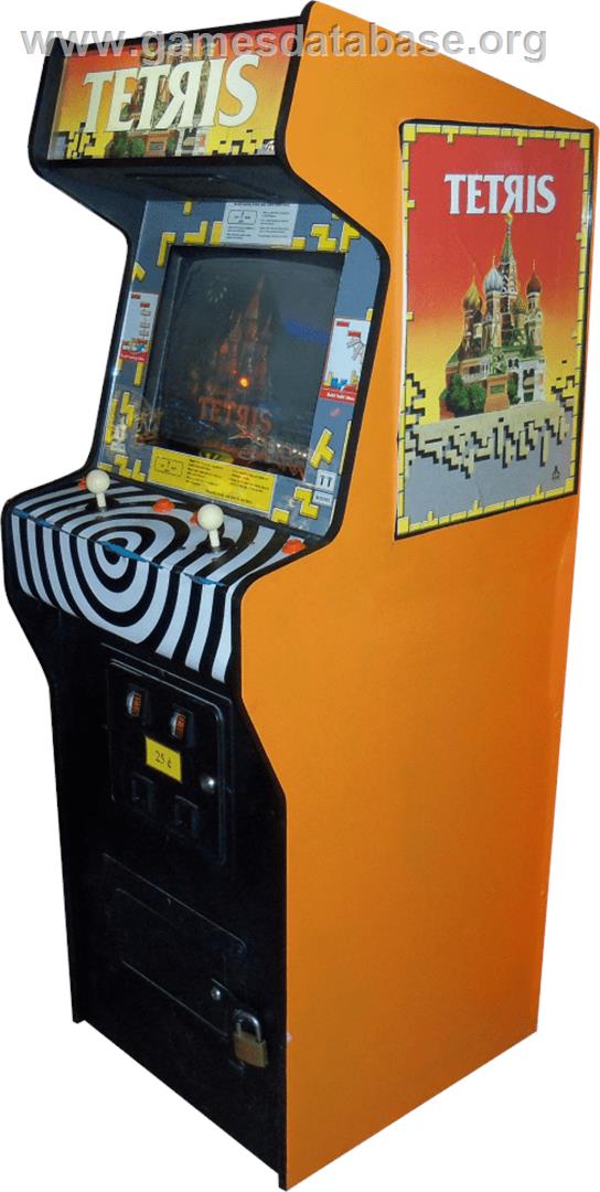 Tetris - Arcade - Artwork - Cabinet