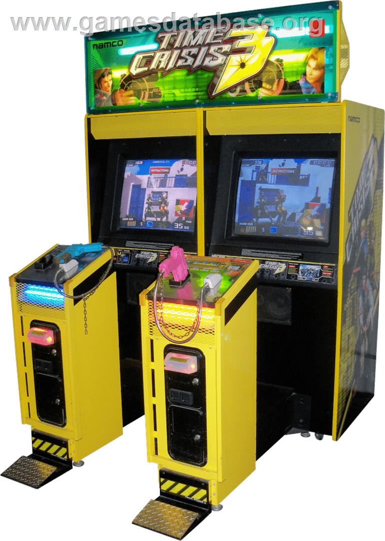 Time Crisis 3 - Arcade - Artwork - Cabinet