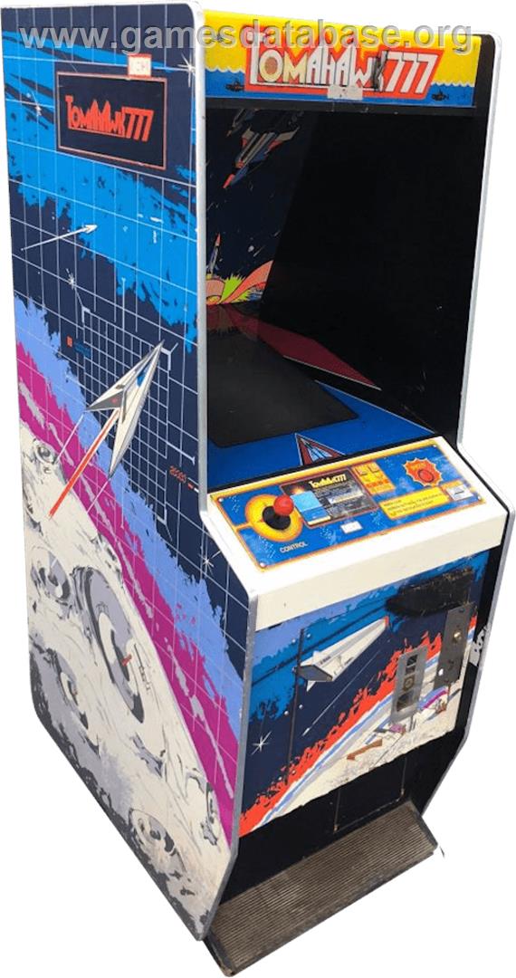 Tomahawk 777 - Arcade - Artwork - Cabinet
