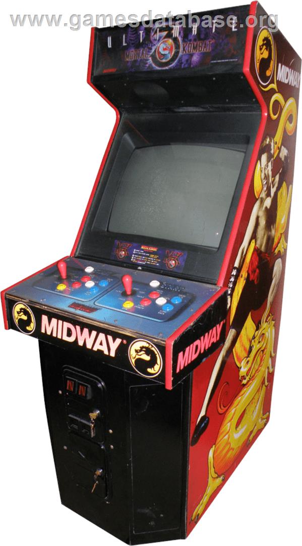 Ultimate Mortal Kombat 3 - Arcade - Artwork - Cabinet