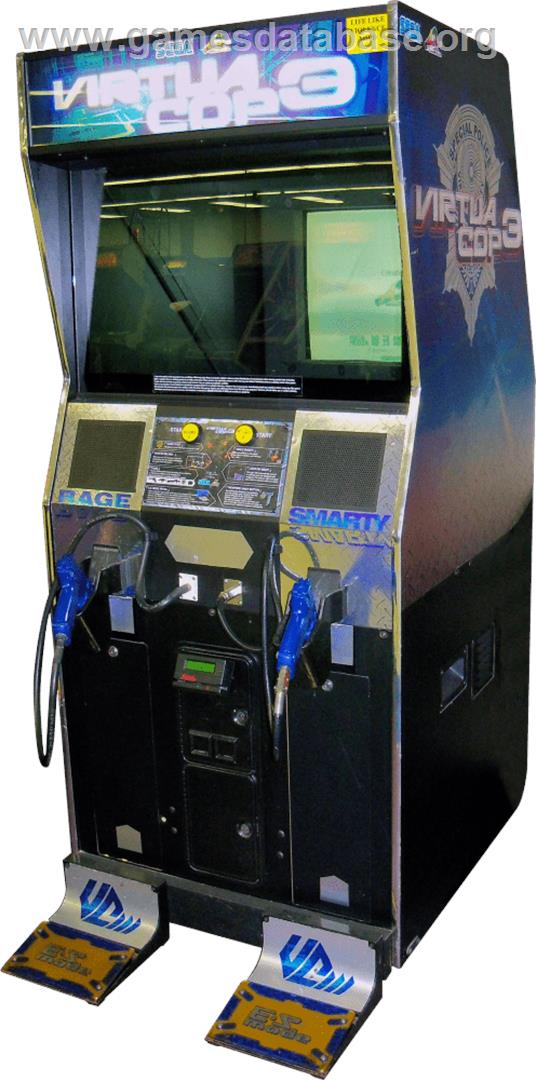 Virtua Cop 3 - Arcade - Artwork - Cabinet