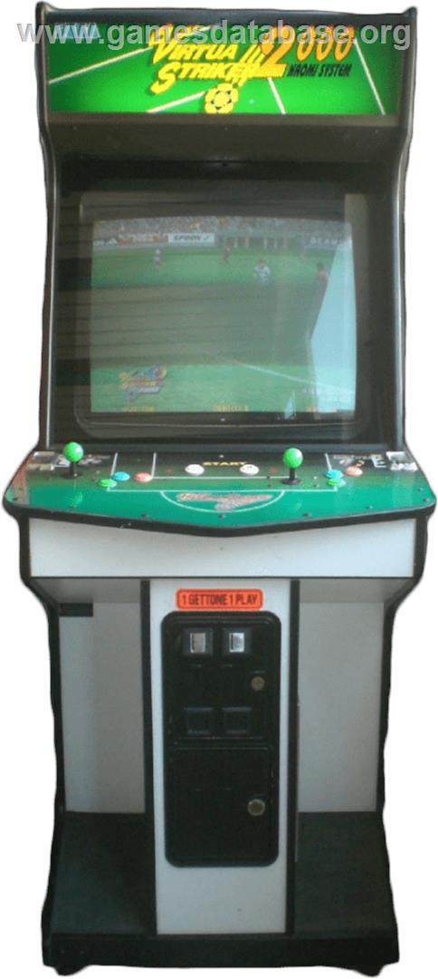 Virtua Striker 2 Ver. 2000 - Arcade - Artwork - Cabinet