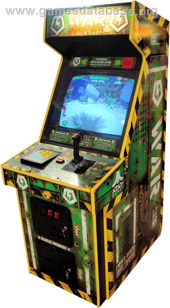 War: The Final Assault - Arcade - Artwork - Cabinet
